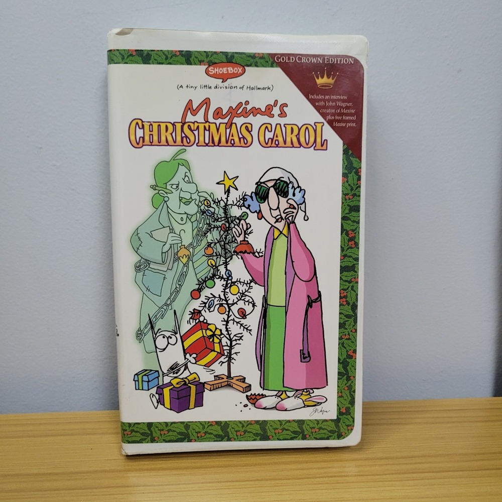 Maxine's‎ Christmas Carol VHS Video Tape 1999 Hallmark